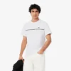 Męski T-shirt z bawełnianego dżerseju z logo Męski T-shirt z bawełnianego dżerseju z logo