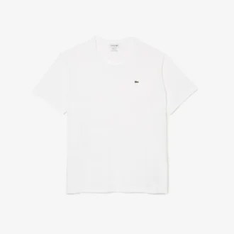 Męski T-shirt z bawełnianego dżerseju z okrągłym dekoltem w stylu Big Fit Męski T-shirt z bawełnianego dżerseju z okrągłym dekoltem w stylu Big Fit