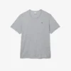 Męski T-shirt z bawełnianego dżerseju z okrągłym dekoltem w stylu Big Fit Męski T-shirt z bawełnianego dżerseju z okrągłym dekoltem w stylu Big Fit