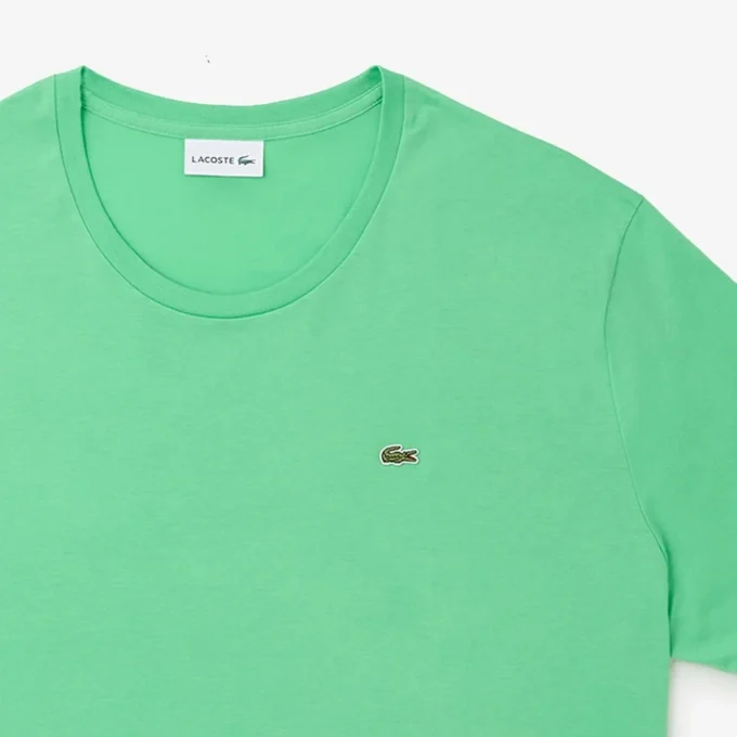 Męski T-shirt z bawełnianego dżerseju z okrągłym dekoltem w stylu Big Fit Męski T-shirt z bawełnianego dżerseju z okrągłym dekoltem w stylu Big Fit