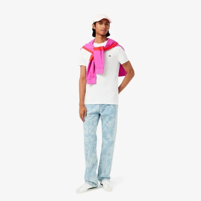Męski T-shirt z bawełny Pima Męski T-shirt z bawełny Pima