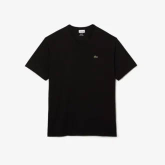 Męski T-shirt z dekoltem w serek i luźnym krojem z bawełny Pima Męski T-shirt z dekoltem w serek i luźnym krojem z bawełny Pima