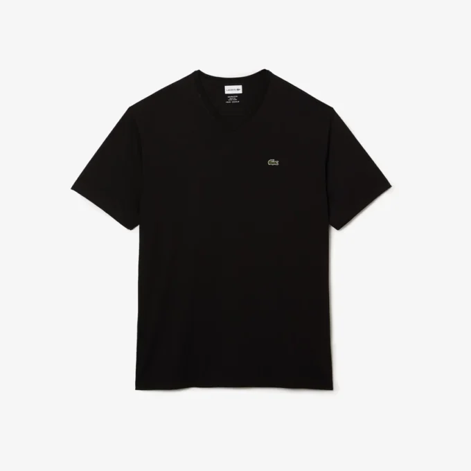 Męski T-shirt z dekoltem w serek i luźnym krojem z bawełny Pima Męski T-shirt z dekoltem w serek i luźnym krojem z bawełny Pima