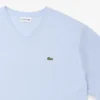 Męski T-shirt z dekoltem w serek w stylu Big Fit z bawełny Pima Męski T-shirt z dekoltem w serek w stylu Big Fit z bawełny Pima