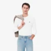 Męski T-shirt z długim rękawem z bawełny Pima Męski T-shirt z długim rękawem z bawełny Pima