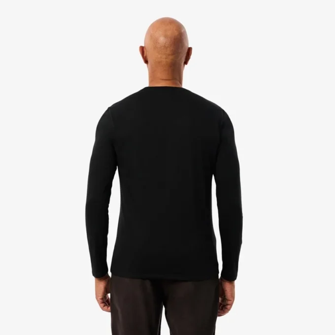 Męski T-shirt z długim rękawem z bawełny Pima Męski T-shirt z długim rękawem z bawełny Pima