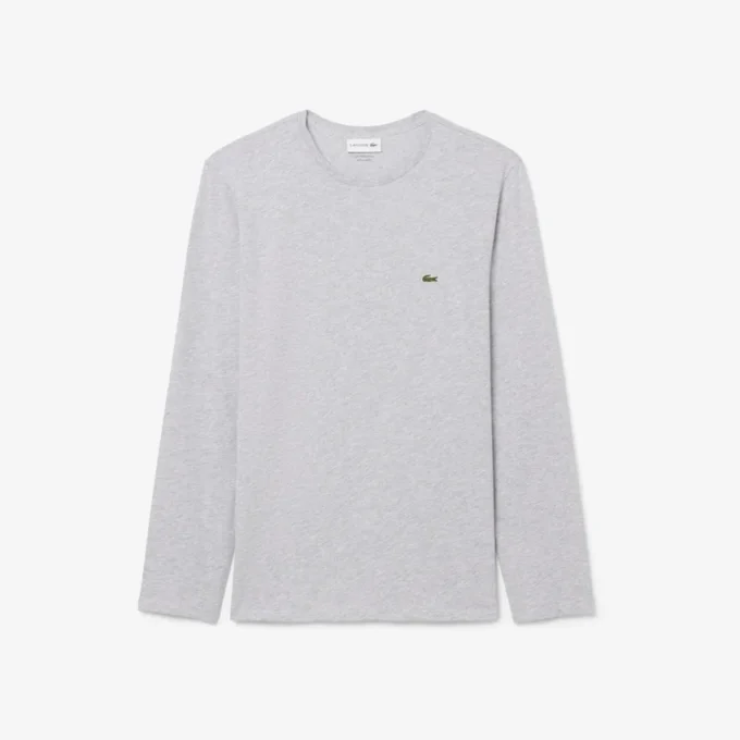 Męski T-shirt z długim rękawem z bawełny Pima Męski T-shirt z długim rękawem z bawełny Pima
