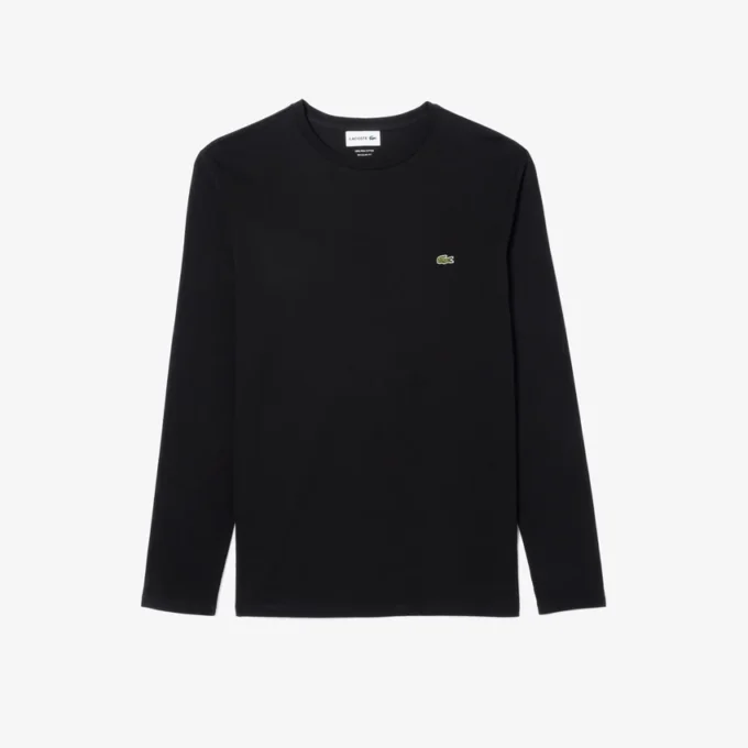 Męski T-shirt z długim rękawem z bawełny Pima Męski T-shirt z długim rękawem z bawełny Pima