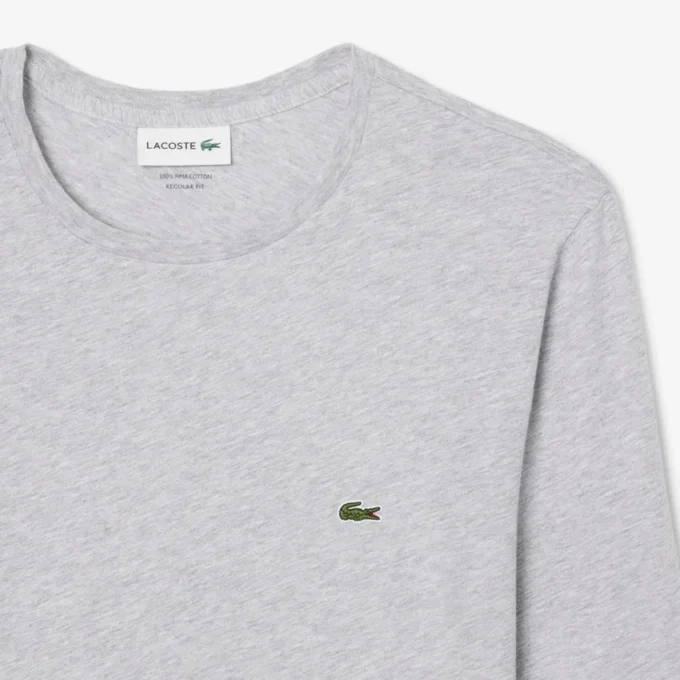 Męski T-shirt z długim rękawem z bawełny Pima Męski T-shirt z długim rękawem z bawełny Pima