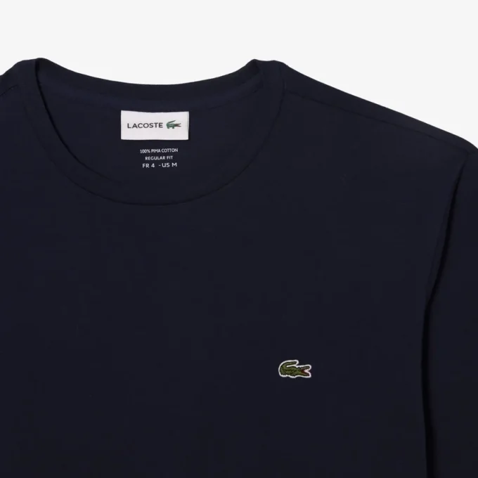 Męski T-shirt z długim rękawem z bawełny Pima Męski T-shirt z długim rękawem z bawełny Pima