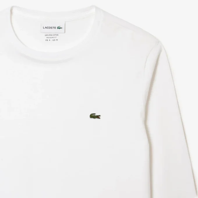 Męski T-shirt z długim rękawem z bawełny Pima Męski T-shirt z długim rękawem z bawełny Pima