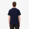 Męski T-shirt z elastycznego piqu w paski z kołnierzykiem Męski T-shirt z elastycznego piqu w paski z kołnierzykiem