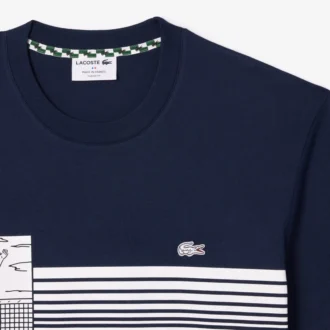 Męski T-shirt z grubej bawełny wyprodukowany we Francji