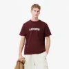 Męski T-shirt z grubej bawełny z logo Męski T-shirt z grubej bawełny z logo
