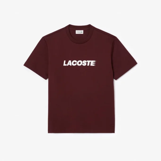 Męski T-shirt z grubej bawełny z logo Męski T-shirt z grubej bawełny z logo