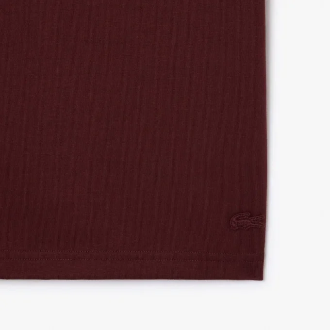 Męski T-shirt z grubej bawełny z logo Męski T-shirt z grubej bawełny z logo