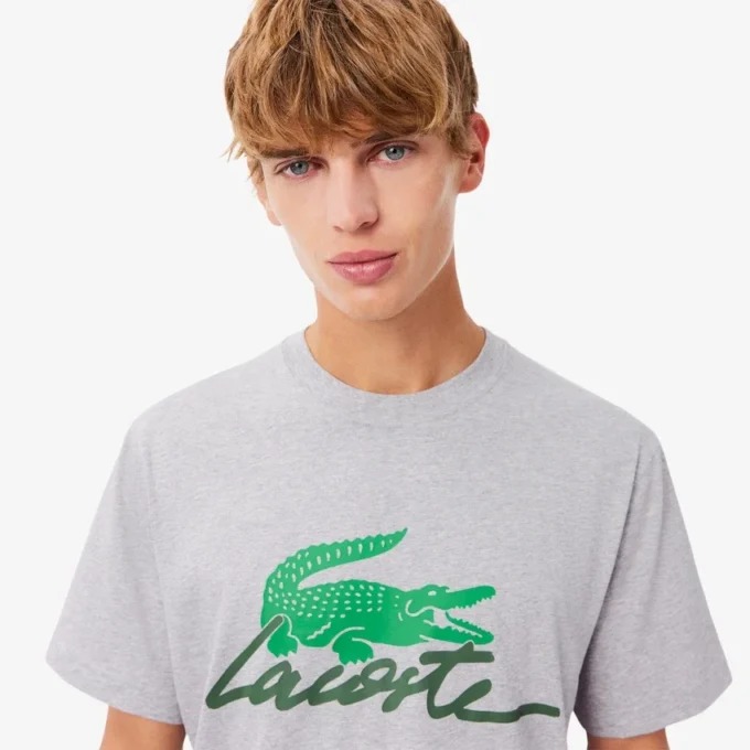 Męski T-shirt z nadrukiem