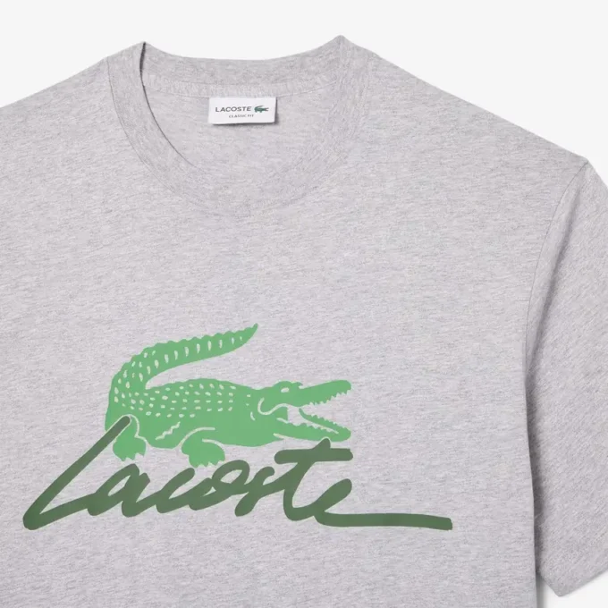 Męski T-shirt z nadrukiem