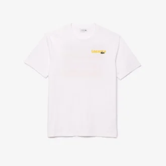 Męski T-shirt z nadrukiem Ombra o efektach sprania
