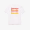 Męski T-shirt z nadrukiem Ombra o efektach sprania Męski T-shirt z nadrukiem Ombra o efektach sprania