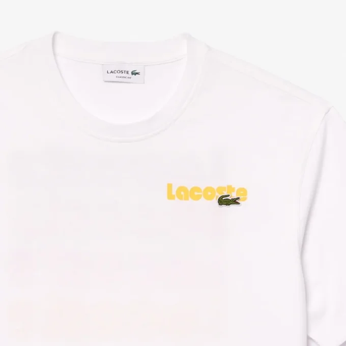 Męski T-shirt z nadrukiem Ombra o efektach sprania Męski T-shirt z nadrukiem Ombra o efektach sprania