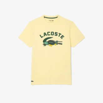 Męski T-shirt z nadrukiem Ultra Dry Tennis Heritage
