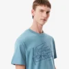 Męski T-shirt z nadrukiem z bawełnianego dżerseju Męski T-shirt z nadrukiem z bawełnianego dżerseju