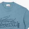 Męski T-shirt z nadrukiem z bawełnianego dżerseju Męski T-shirt z nadrukiem z bawełnianego dżerseju