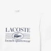 Męski T-shirt z nadrukiem z bawełny o klasycznym kroju Męski T-shirt z nadrukiem z bawełny o klasycznym kroju