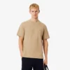 Męski T-shirt z prążkowanym dekoltem Petit Piqua Męski T-shirt z prążkowanym dekoltem Petit Piqua