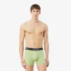 Męskie bokserki z elastycznej bawełny, zestaw 3 sztuki