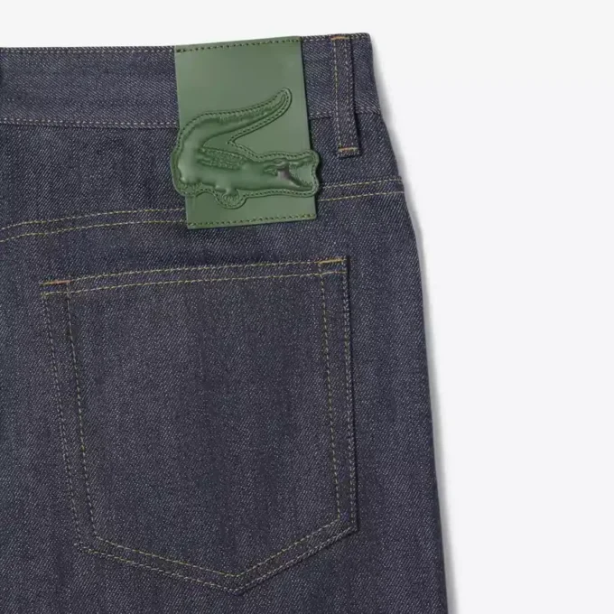 Męskie dżinsy z szerokimi nogawkami i selvedge Męskie dżinsy z szerokimi nogawkami i selvedge