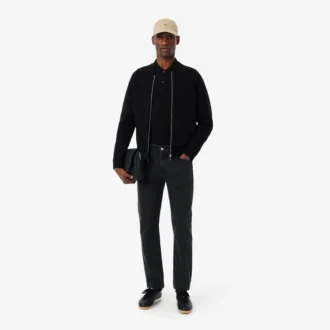 Męskie jeansy slim fit z 5 kieszeniami w kolorze indygo