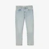 Męskie jeansy slim fit z 5 kieszeniami w kolorze indygo
