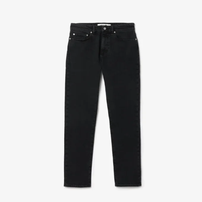 Męskie jeansy slim fit z 5 kieszeniami w kolorze indygo