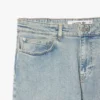 Męskie jeansy slim fit z 5 kieszeniami w kolorze indygo