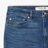 Męskie jeansy slim fit z 5 kieszeniami w kolorze indygo