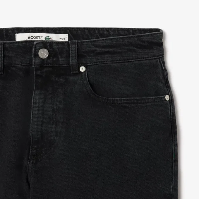 Męskie jeansy slim fit z 5 kieszeniami w kolorze indygo