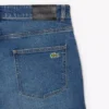 Męskie jeansy slim fit z 5 kieszeniami w kolorze indygo