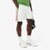 Męskie lekkie szorty tenisowe w paski w stylu color block Męskie lekkie szorty tenisowe w paski w stylu color block