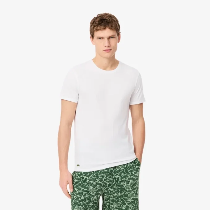 Męskie podkoszulki slim fit w zestawie 5 sztuk Męskie podkoszulki slim fit w zestawie 5 sztuk