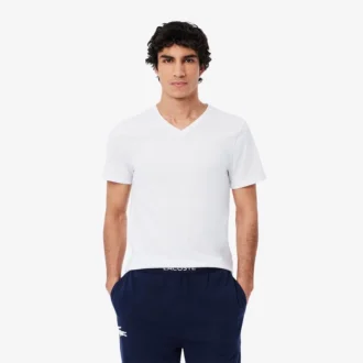 Męskie podkoszulki slim fit w zestawie 5 sztuk