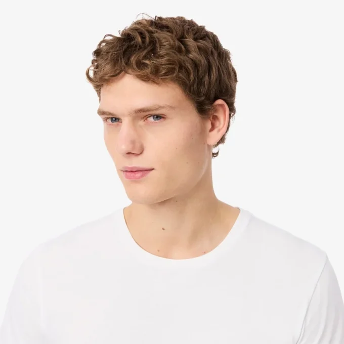 Męskie podkoszulki slim fit w zestawie 5 sztuk Męskie podkoszulki slim fit w zestawie 5 sztuk