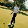 Męskie skórzane buty golfowe T-Clip Golf Męskie skórzane buty golfowe T-Clip Golf