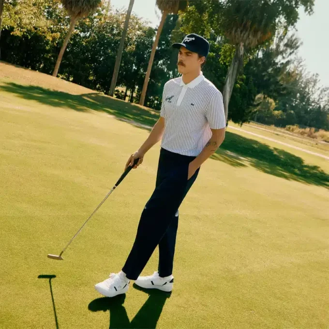 Męskie skórzane buty golfowe T-Clip Golf Męskie skórzane buty golfowe T-Clip Golf