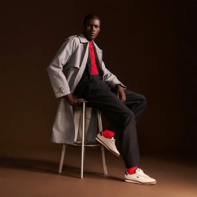 Męskie skórzane Sneakersy Aura Męskie skórzane Sneakersy Aura