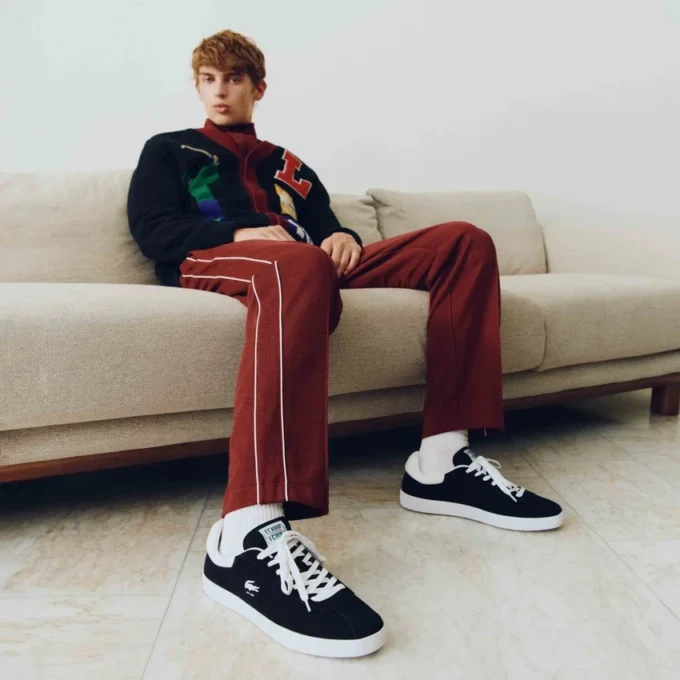 Męskie skórzane Sneakersy Baseshot Męskie skórzane Sneakersy Baseshot