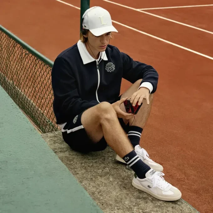 Męskie skórzane Sneakersy Baseshot Pro