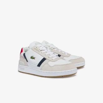 Męskie skórzane Sneakersy z paskiem T-Clip