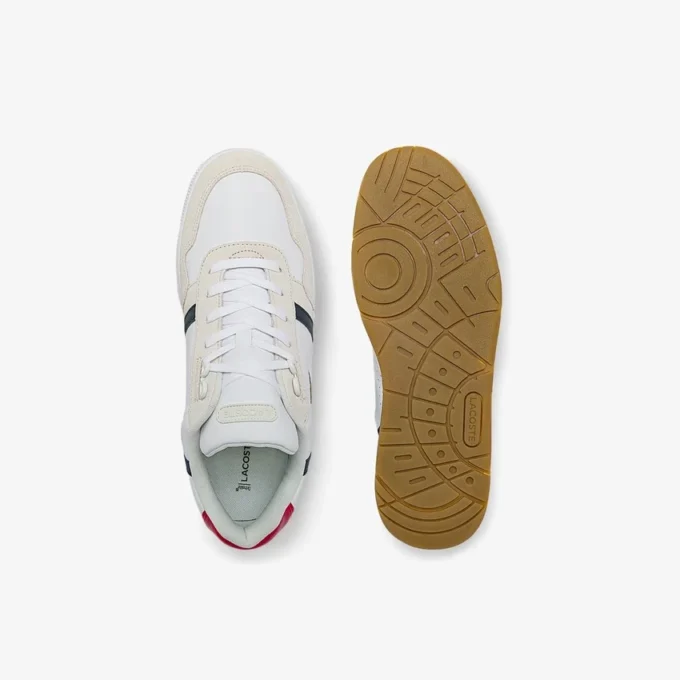 Męskie skórzane Sneakersy z paskiem T-Clip Męskie skórzane Sneakersy z paskiem T-Clip
